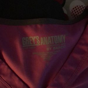 Women’s greys anatomy scrub top
